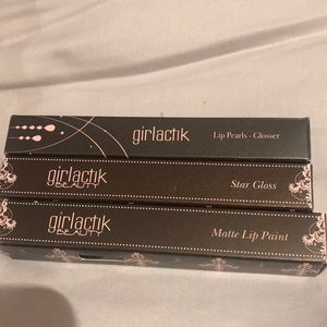 3 lipglosses by girlactik beauty